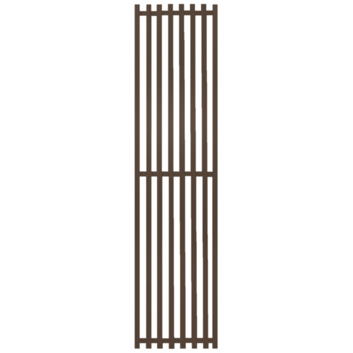 Радиатор отопления Genesis-Aqua Siena 160x45 см Сепия коричневый