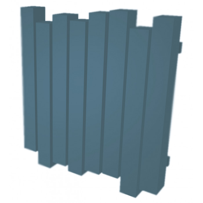 Радиатор отопления Genesis-Aqua Wave 60x80 см Бриллиантово-синий