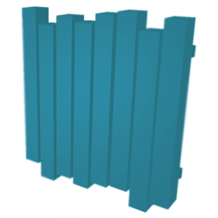 Радиатор отопления Genesis-Aqua Wave 60x80 см Голубой