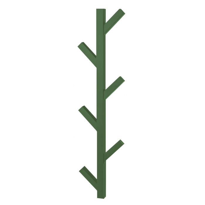 Водяний сушка для рушників Genesis-Aqua Albero 100 см Смарагдово-зелений