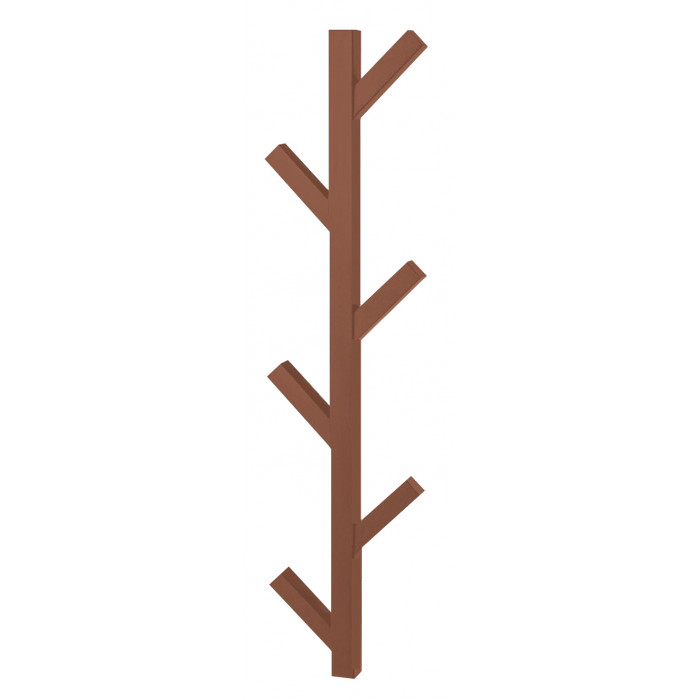 Водяний сушка для рушників Genesis-Aqua Albero 100 см Мідно-коричневий