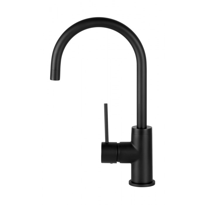 Змішувач для кухні Corsan LUGO BLACK MATT чорний