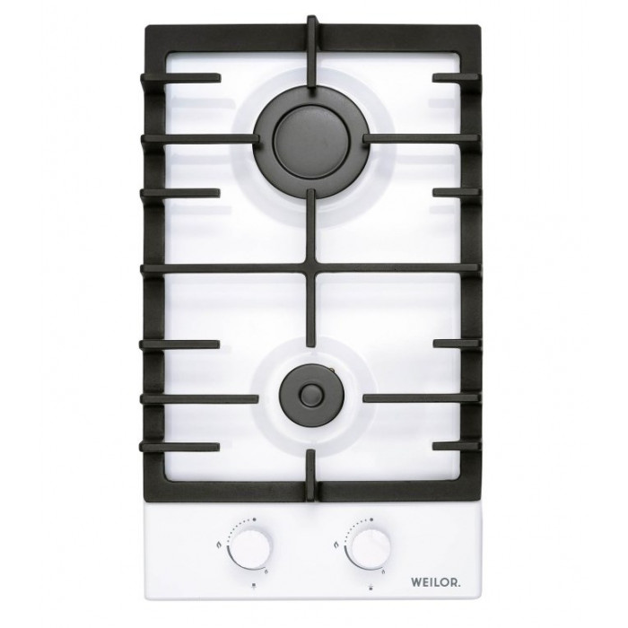Поверхня газова Domino на металі WEILOR GM 306 WH