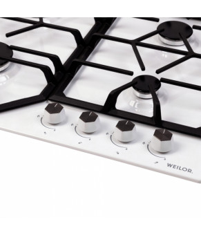 Поверхность газовая на металле Weilor GM 604 WH