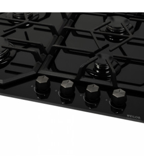Поверхность газовая на стекле Weilor GG 604 BL