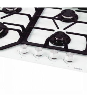 Поверхность газовая на стекле Weilor GG 604 WH