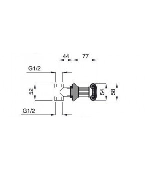 Запорный вентиль Bugnatese Olympia 8462 DO