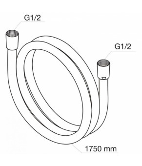 Шланг Damixa 760400200