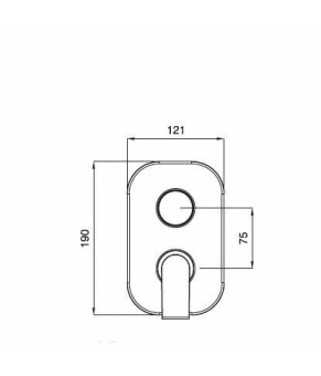 Смеситель Bugnatese Simple 6632 NS