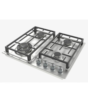 Газовая варочная поверхность Fabiano FHG 3344 GHT Inox 8112.507.1108