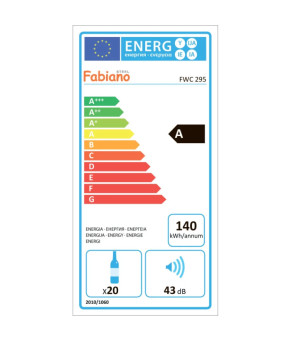 Винный шкаф Fabiano FWC 295 Inox 8171.405.0828