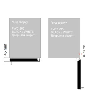Винный шкаф Fabiano FWC 295 Inox 8171.405.0828