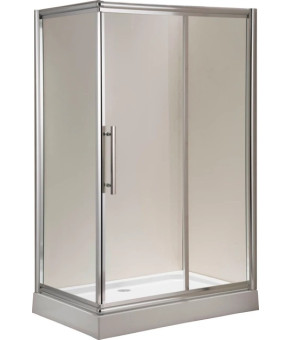 Душевая кабина AquaStream Premium 120 SLM с поддоном левосторонняя матовая 18592 L