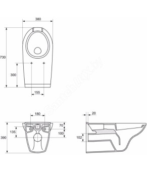 Унитаз Cersanit Etiuda K670-002