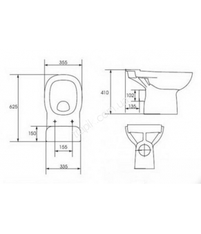 Унитаз Cersanit Facile FA010/FA020