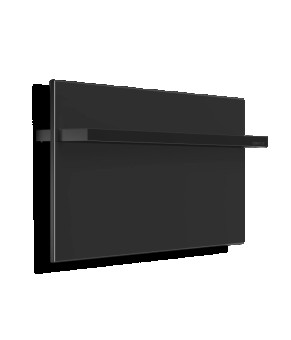 Электрический полотенцесушитель Hybro Onyx 1l Черный глянцевый