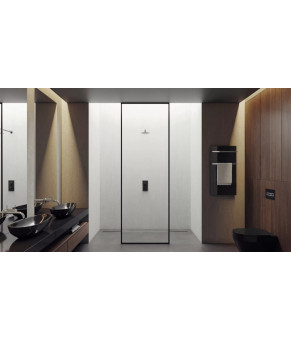 Электрический полотенцесушитель Hybro Onyx 2M Черный глянцевый