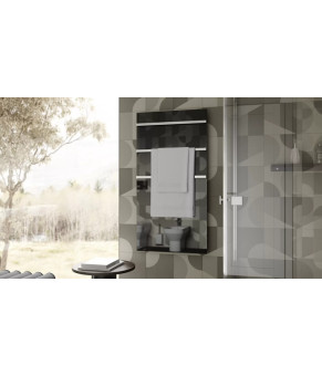Электрический полотенцесушитель Hybro Onyx 3L Черный с сенсором