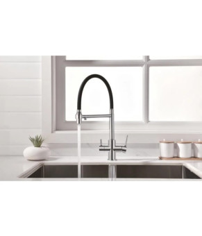 Смеситель Fabiano FKM 3143 Inox Black 8231.403.0056