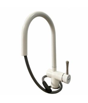 Смеситель Fabiano FKM 47P SS Alpine White 8232.401.0238