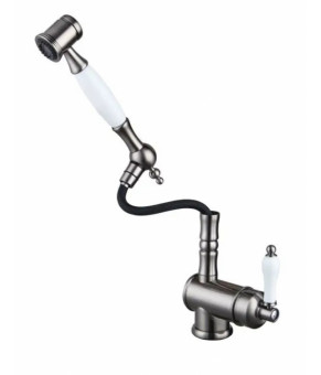 Смеситель Fabiano FKM 67P SS Inox Antique 8232.403.0753