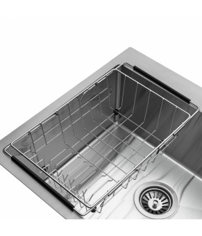 Кошик металевий GRANADO Inox (Сатин) 245х350-530х120 (ga1111)