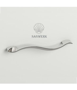 Тумба с раковиной Sanwerk ТУМБА "МИНДАЛЬ" 100 БЕЛАЯ С УМЫВ. "ПРИНЦ" MV0000430