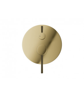 Душевой гарнитур скрытого монтажа Corsan LUGO GOLD + BOX золото