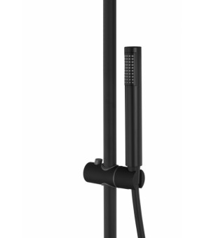 Душевой гарнитур Corsan LUGO BLACK MATT с термостатом