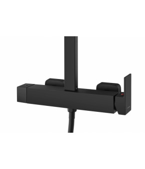 Душевой гарнитур Corsan ANGO BLACK MATT