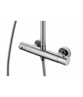 Душевой гарнитур Corsan LUGO CHROME с термостатом