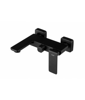 Смеситель для ванны Corsan TRINO BLACK MATT с изливом