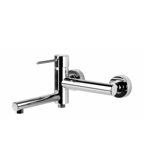 Смеситель для ванны Corsan LUGO CHROME с изливом
