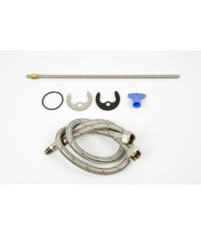Смеситель для кухни Corsan LUGO GOLD золототой з подвижным носиком