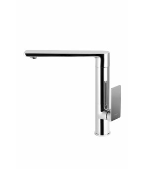 Смеситель для кухни Corsan TRINO CHROME хром з подвижным носиком