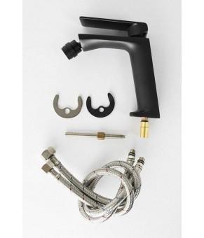 Смеситель для биде Corsan TRINO BLACK черный