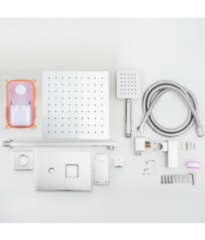 Душевой гарнитур скрытого монтажа Yoka Dual CHROM + BOX хром, BP.DUAL