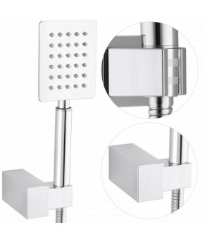 Душевой гарнитур скрытого монтажа Yoka Dual 25 CHROM + BOX хром
