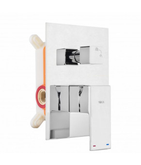 Душевой гарнитур скрытого монтажа Yoka Dual 25 CHROM + BOX хром