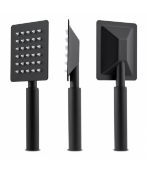 Душевой гарнитур скрытого монтажа Yoka DUAL BLACK + BOX черный