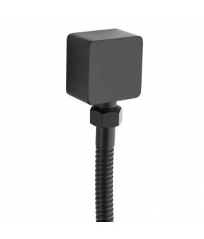 Душевой гарнитур скрытого монтажа Yoka DUAL BLACK + BOX черный
