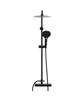 Душевой гарнитур Yoka BERGEN 25 BLACK черный