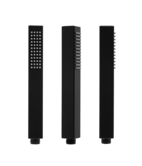Душевой гарнитур Yoka FERRA 25 BLACK черный с термостатом