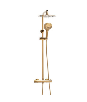 Душевой гарнитур Yoka OMAN 25 THERM L.GOLD золотой
