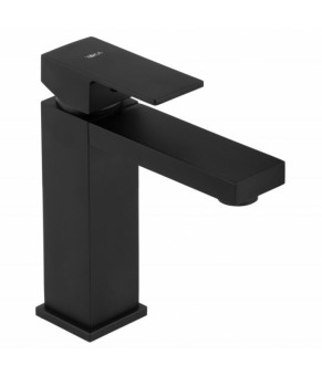 Смеситель для раковины (умывальника) Yoka GAPPO 24 BLACK черный низкий