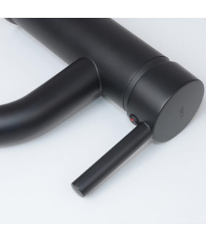 Смеситель для раковины (умывальника) Yoka SPA 24 BLACK черный низкий