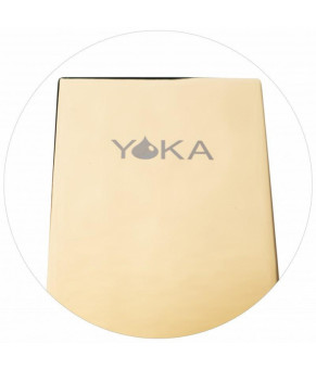 Смеситель для раковины (умывальника) Yoka SPEKTA 36 GOLD золотой высокий