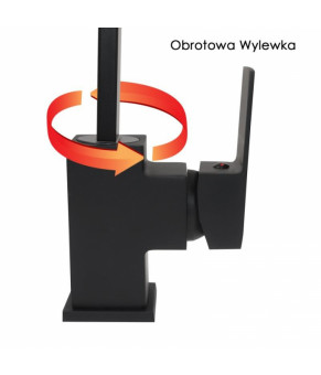 Смеситель для кухни Yoka ZORRO BLACK черный