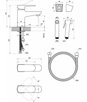 Смеситель Ravak BM 011.01 X070165