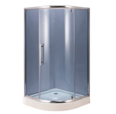 купить недорого Душова кабіна AquaStream Premium 90 LB двері сірі 18563